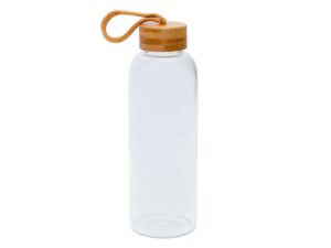 Glass Bottle With Bamboo Lid-image
