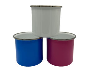 Mix Colour Enamel Mugs-image