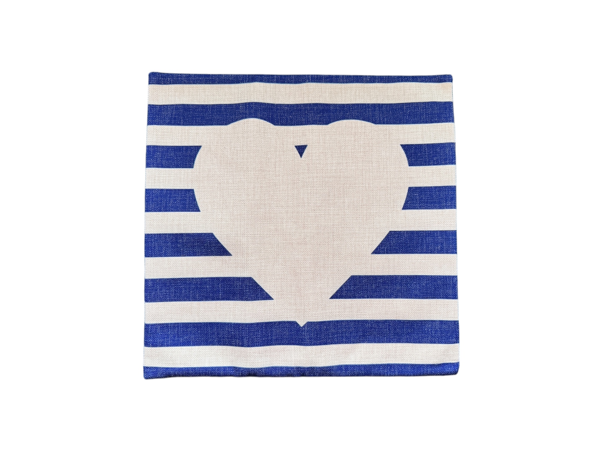 Stripe Heart Pillow Case Cover-image
