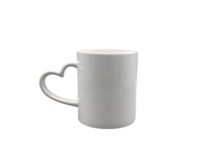 Love Heart Handled Mug-image