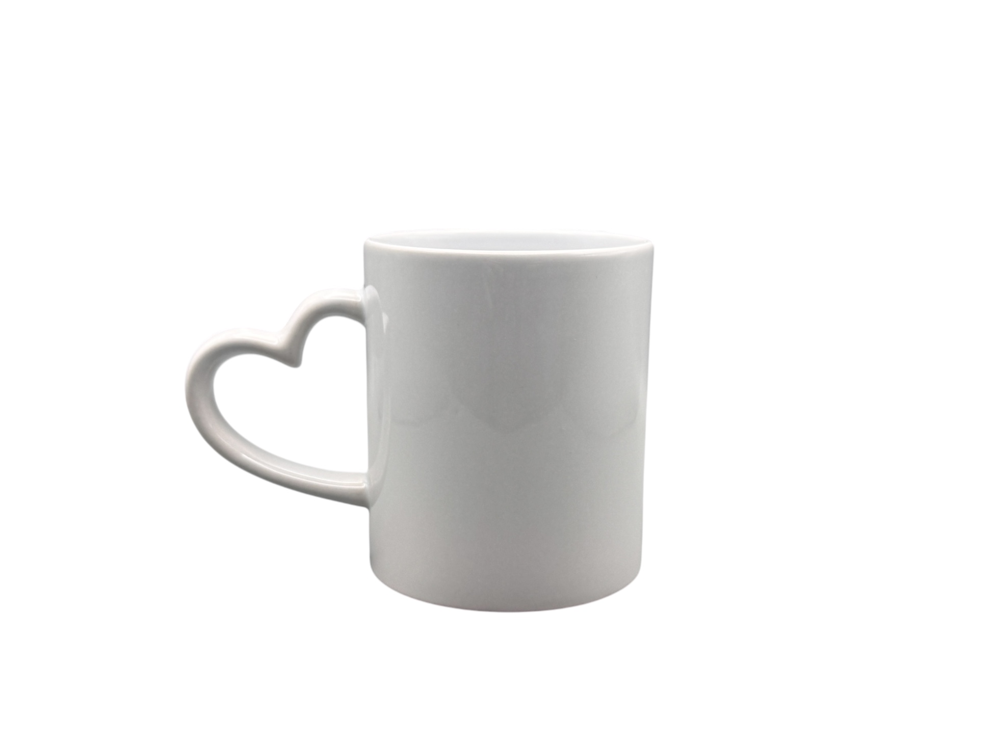 Love Heart Handled Mug-image