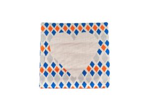 Stripe Heart Pillow Case Cover-image